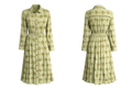 Olive Washed Solid Dotted