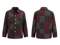 Burgundy/Brown Shacked