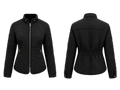 Black Quilted Padded Jacket