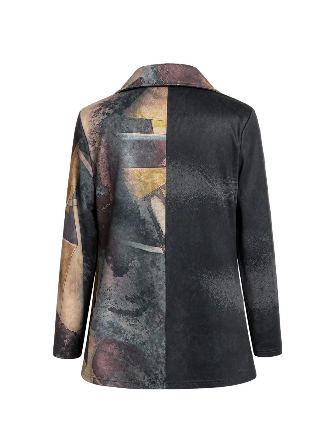 Multi Color Suede Jacket
