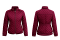 Red Quilted Padded Jacket