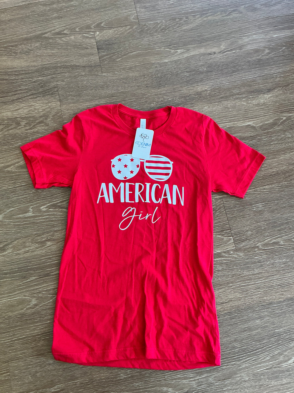 Red American Girl