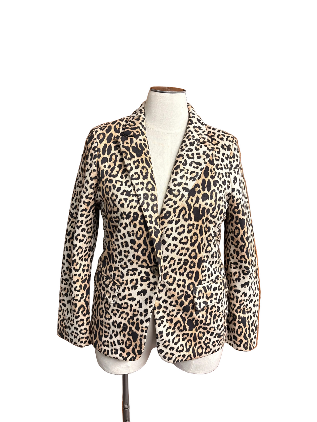 Leopard Blazer