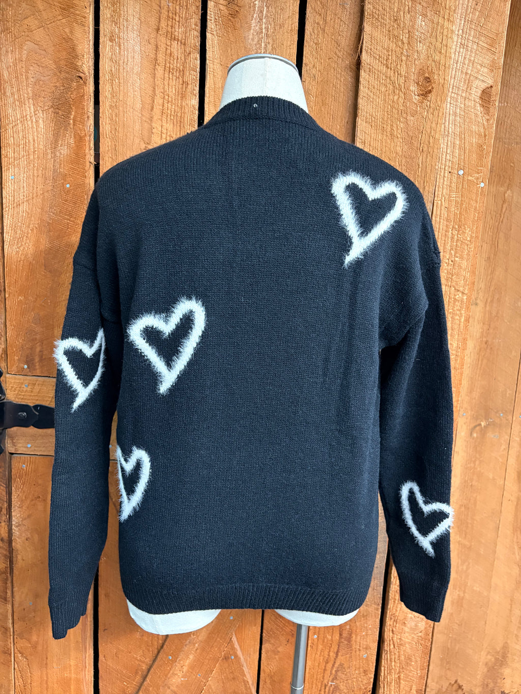 Black Heart Sweater