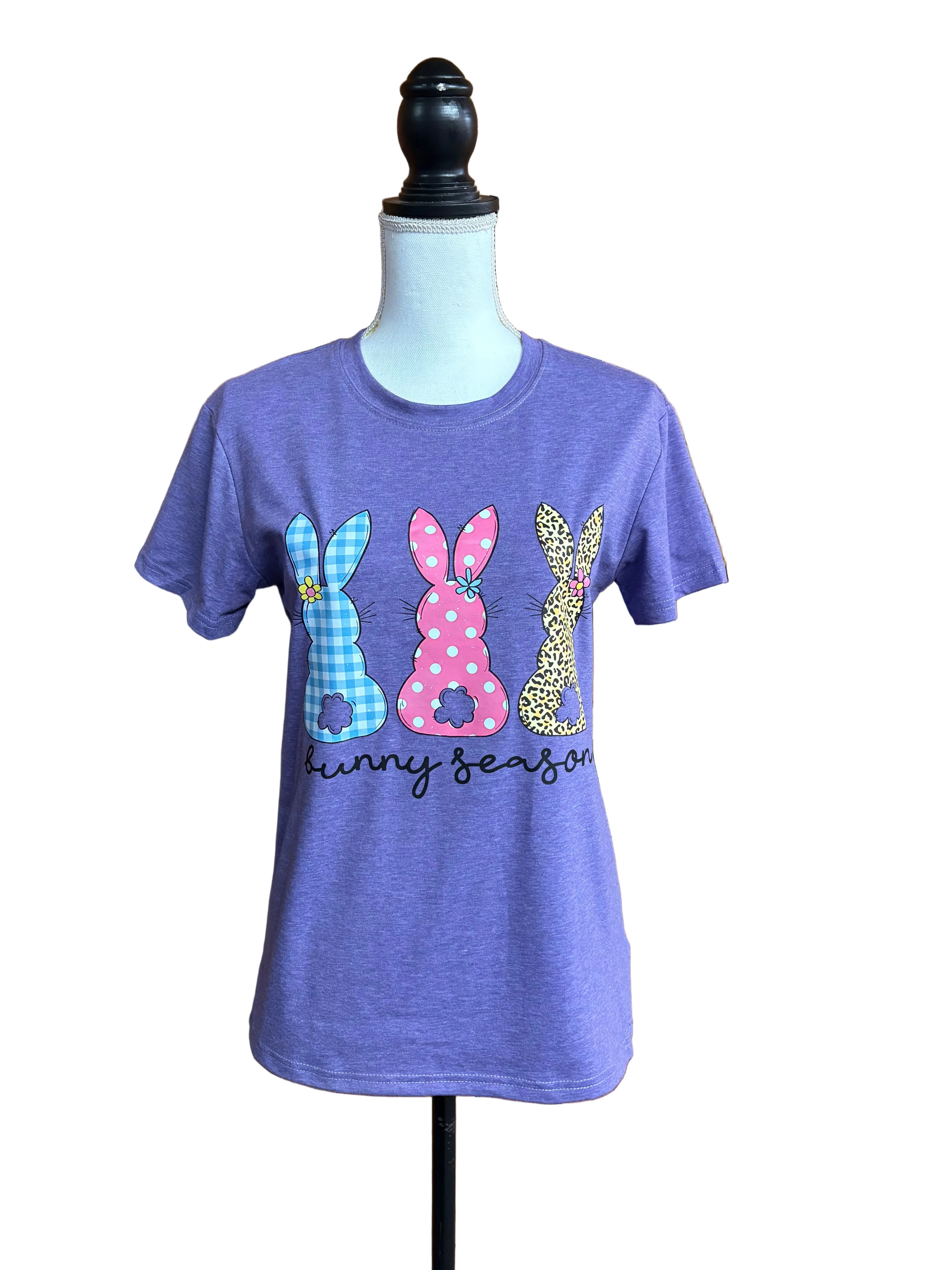 Pink/Black Bunny Tee