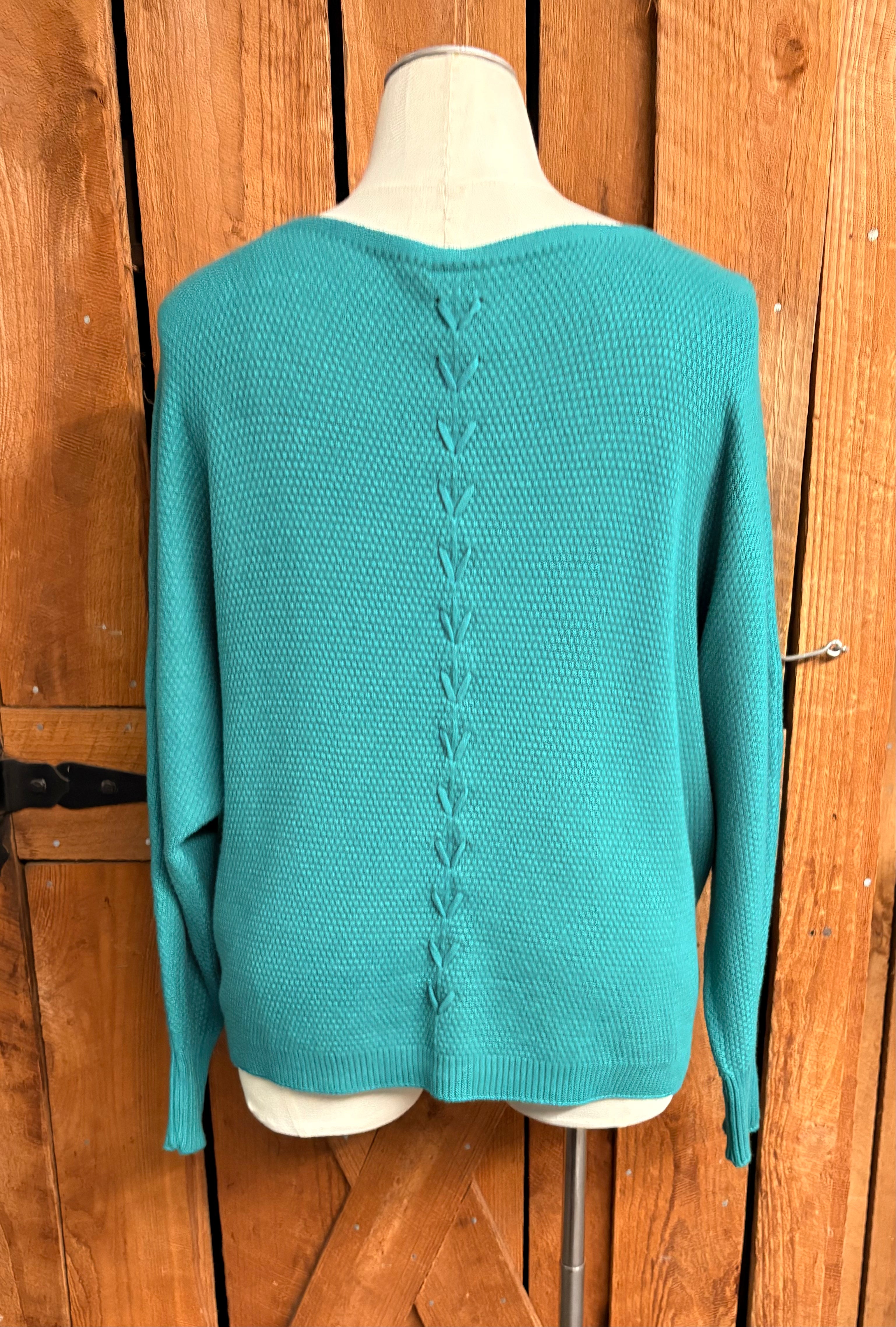 251900320 Green Sweater