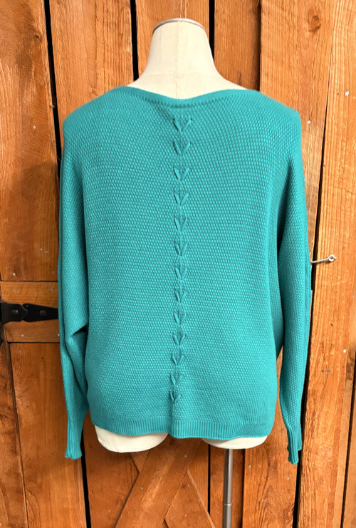 251900320 Green Sweater