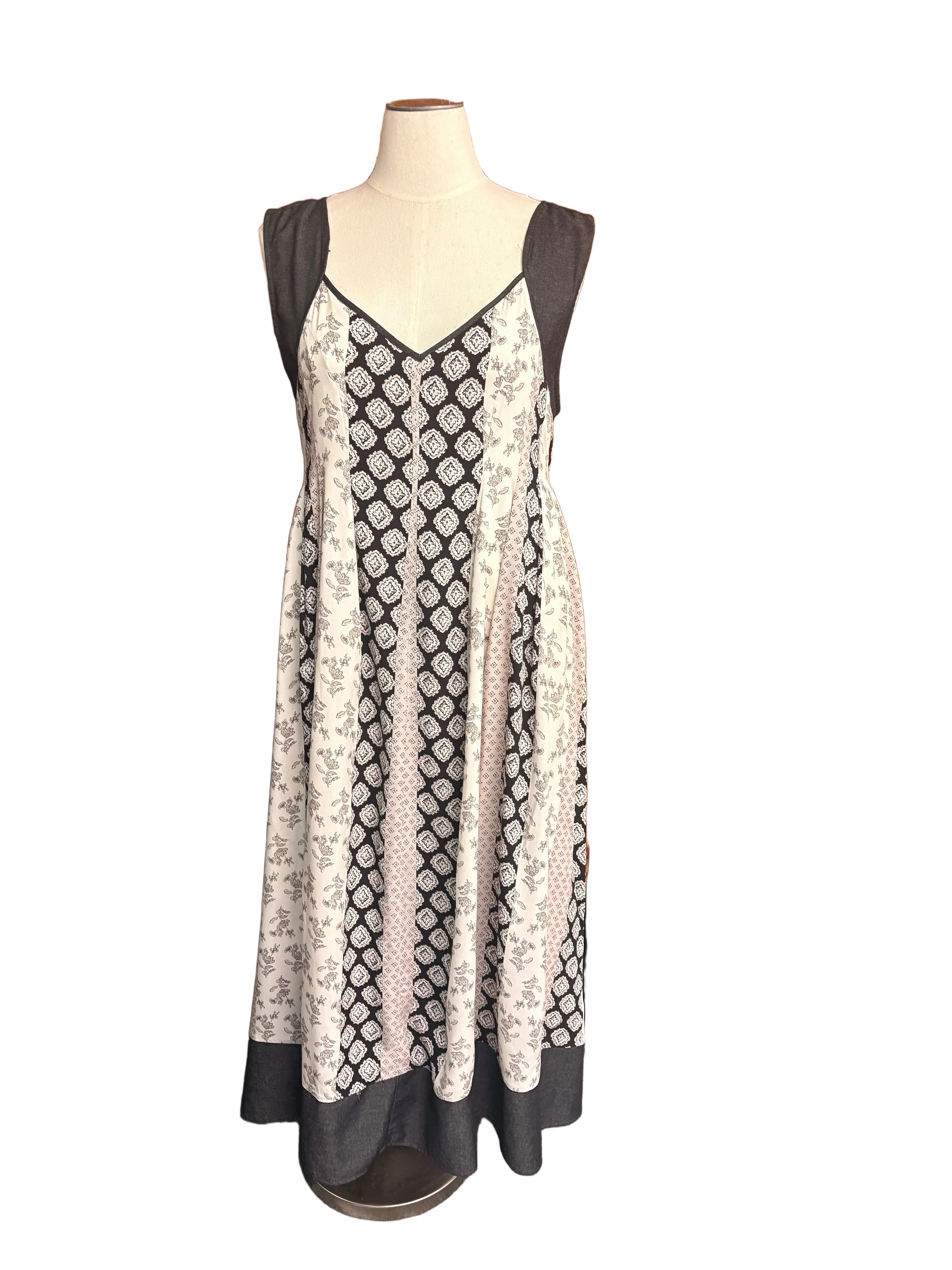 Black Boho Dress