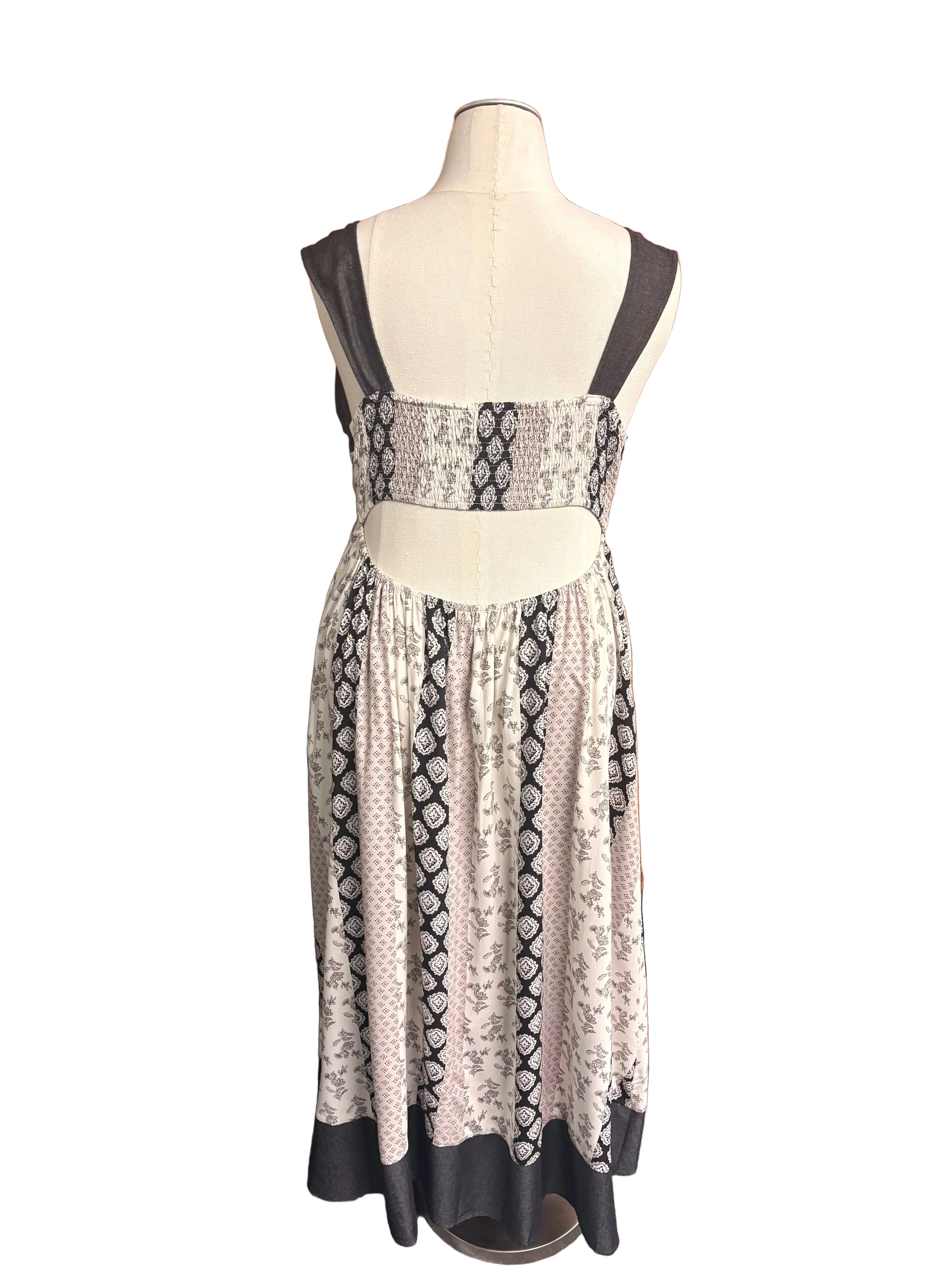 Black Boho Dress