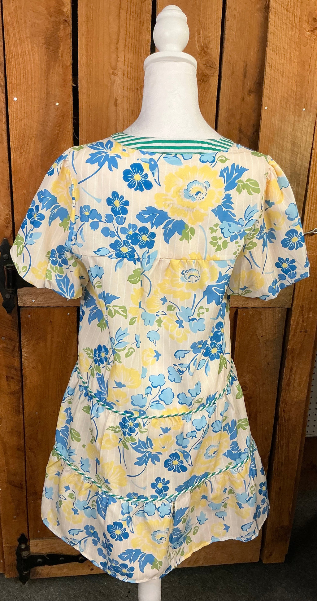 Blue Floral Dress
