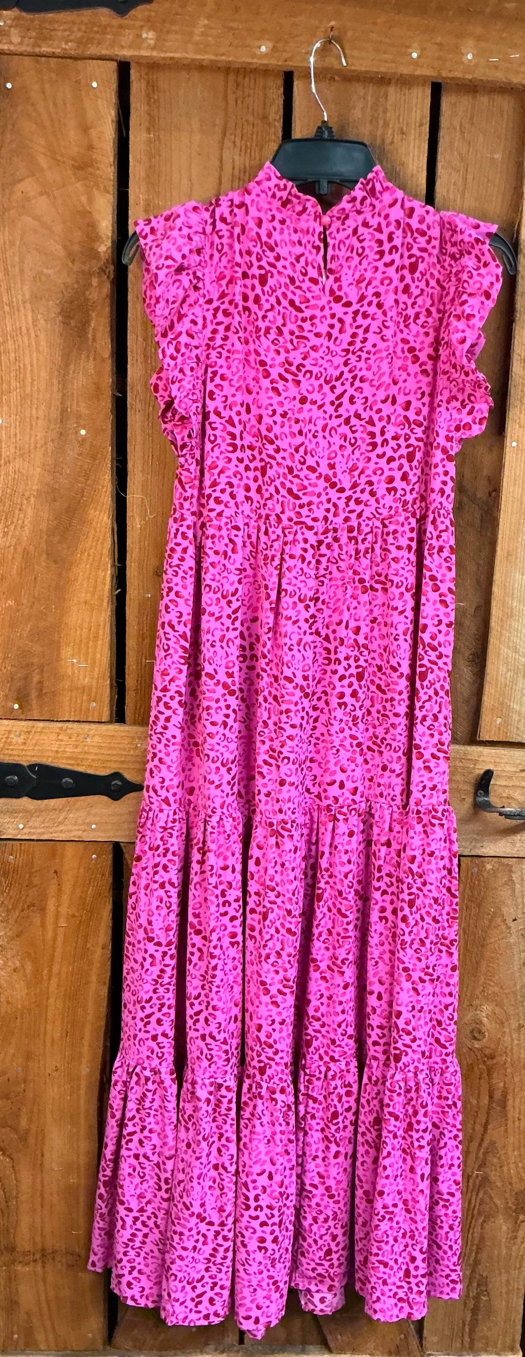 PB611887 Leopard Maxi Dress