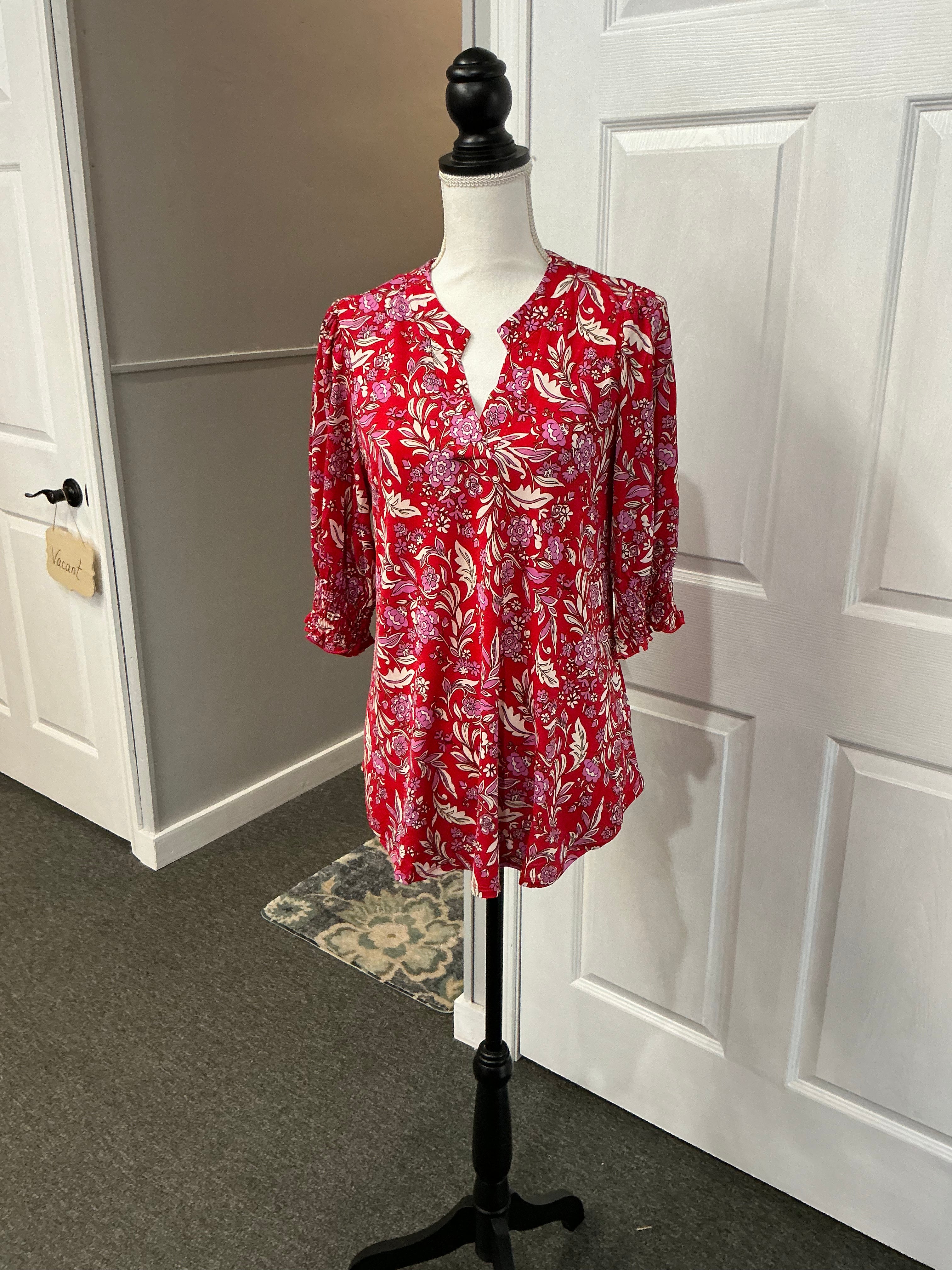 Lizsmock-008 Red