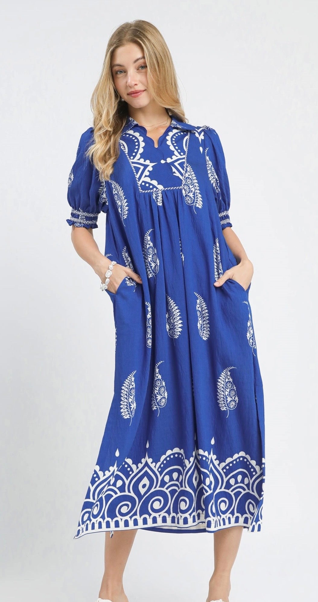 C5832 Azure Maxi