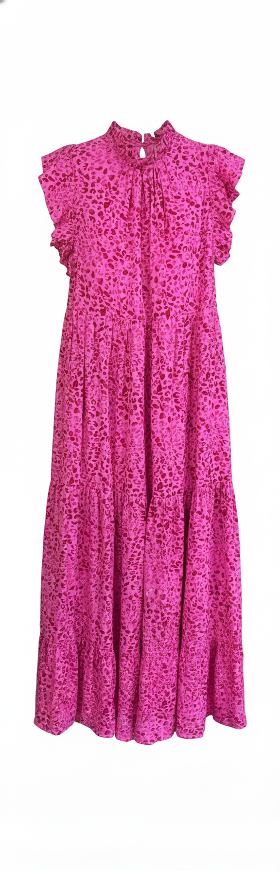 PB611887 Leopard Maxi Dress