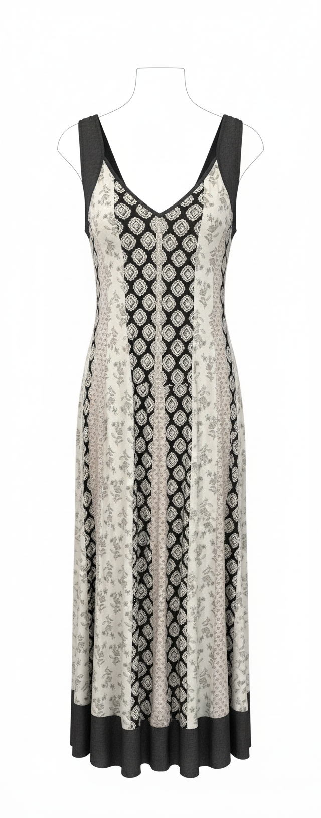 Black Boho Dress