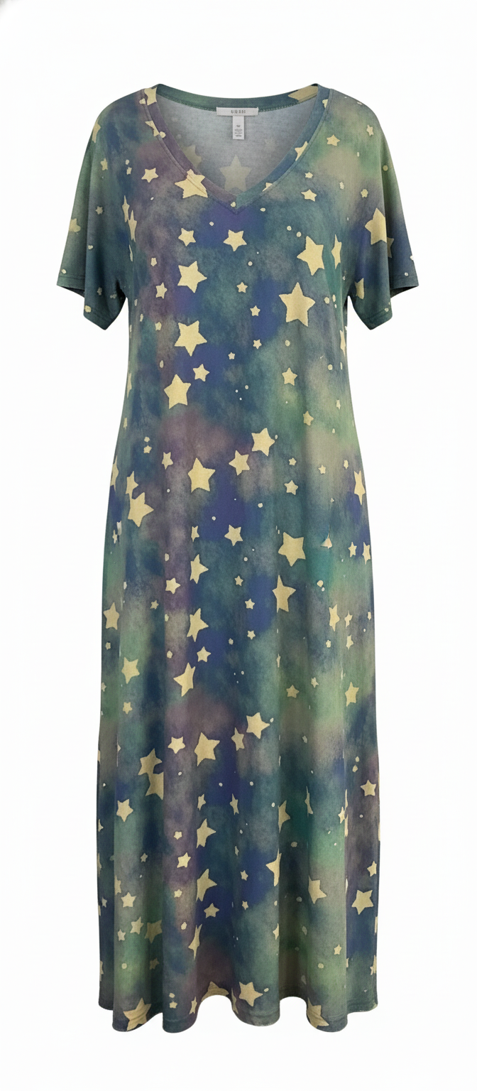 Star T-Shirt Dress