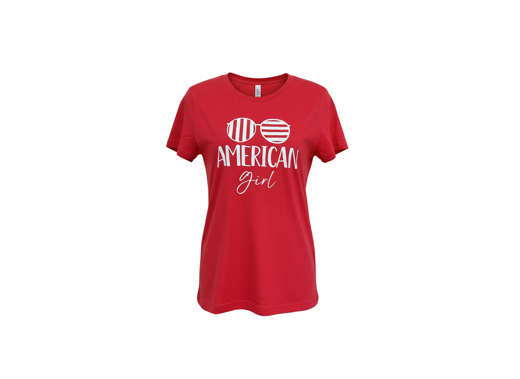 Red American Girl