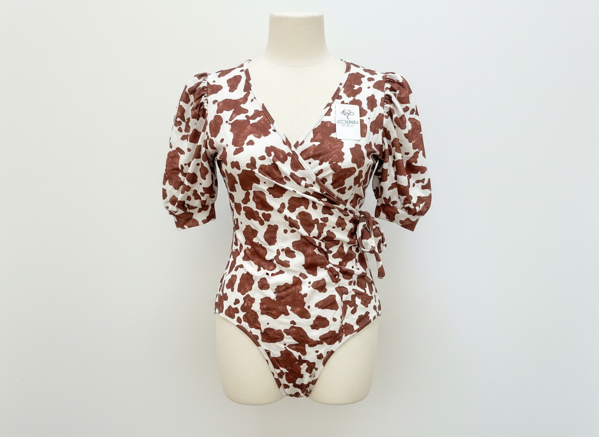 Brown Cow Body Suit