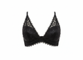 Black Lace Halter Bralette