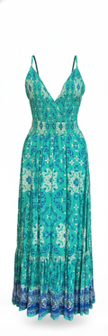 Teal Midi Dress