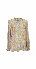 Yellow Boho Blouse