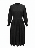 Black Eyelet Dress